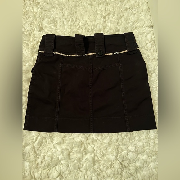Burberry London Black Cargo Skirt 8 - Picture 7 of 11